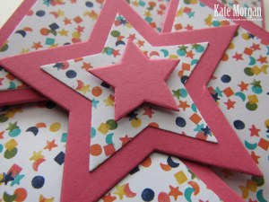 Origami Star Triangle Fold card #stampinup 