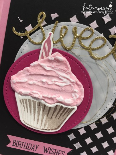 Favourite Colour Combination using Stampin Ups Sweet Cupcake by Kate Morgan, Independent Stampin Up Demonstrator, Australia for Art with Heart Team Blog Hop 3D Embossing Paste.JPG