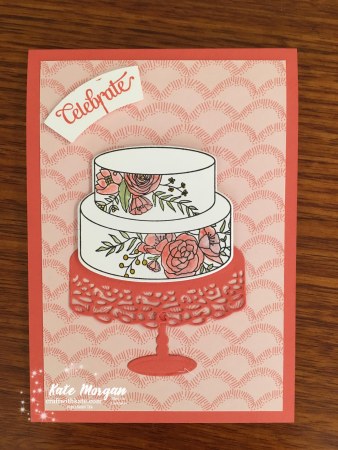 Cake Soiree Bundle Stampin Up Occasions 2018 by Kate Morgan, Independent Demonstator, Australia Marcelle