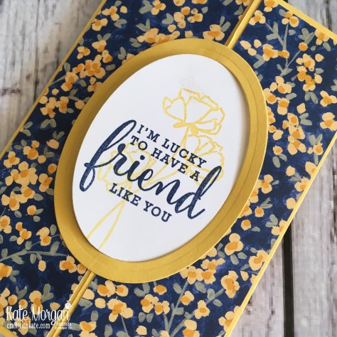 Interlocking Gatefold Card using Stampin Up Love What You do Garden Impressions by Kate Morgan Australia 2018