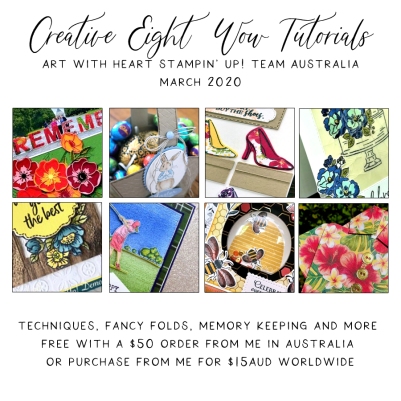 March 2020 Creative Eight Wow Tutorials by the AWHT