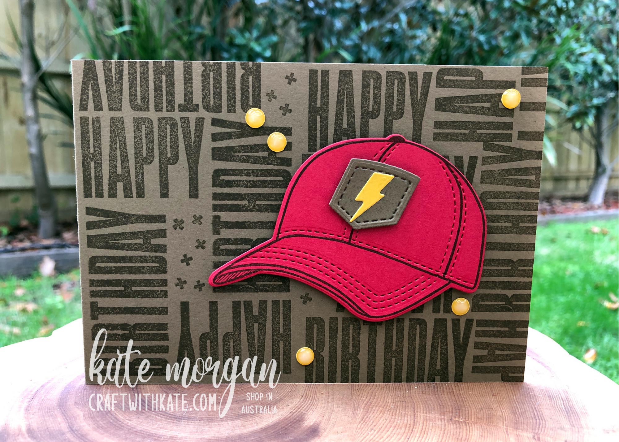 Hats Off &amp; Biggest Wish Stampin Up by Kate Morgan, Australia 2021 Colour Creations Showcase.
