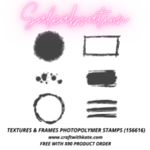 Textures & Frames Photopolymer stamp set (156616) SAB 2021