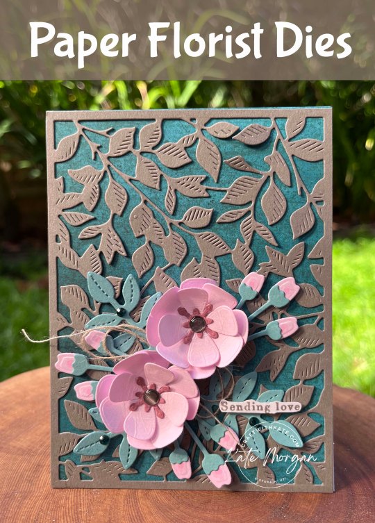 Pebbled Path Paper Florist Gorgeous Garden card by Kate Morgan Stampin Up Australia Colour Creations Blog Hop 2023