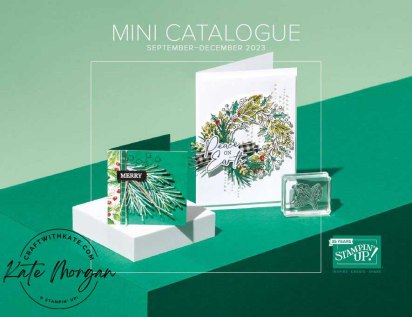 2023 September - December Mini Catalogue cover.