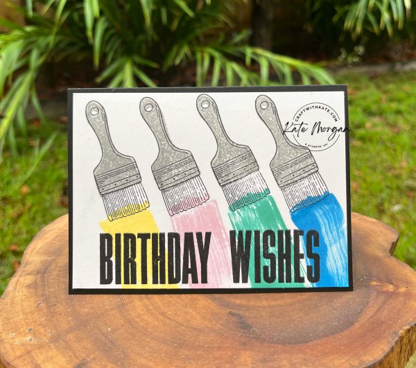 Trusty Tools Birthday Card by Kate Morgan, Stampin Up Australia 2024.
