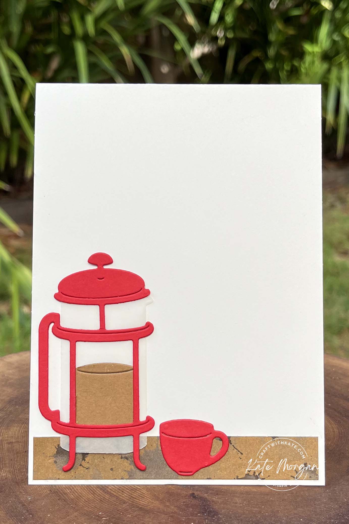 Latte Love suite card Real Red Colour Creations Blog Hop by Kate Morgan Stampin Up Australia 2024 inside