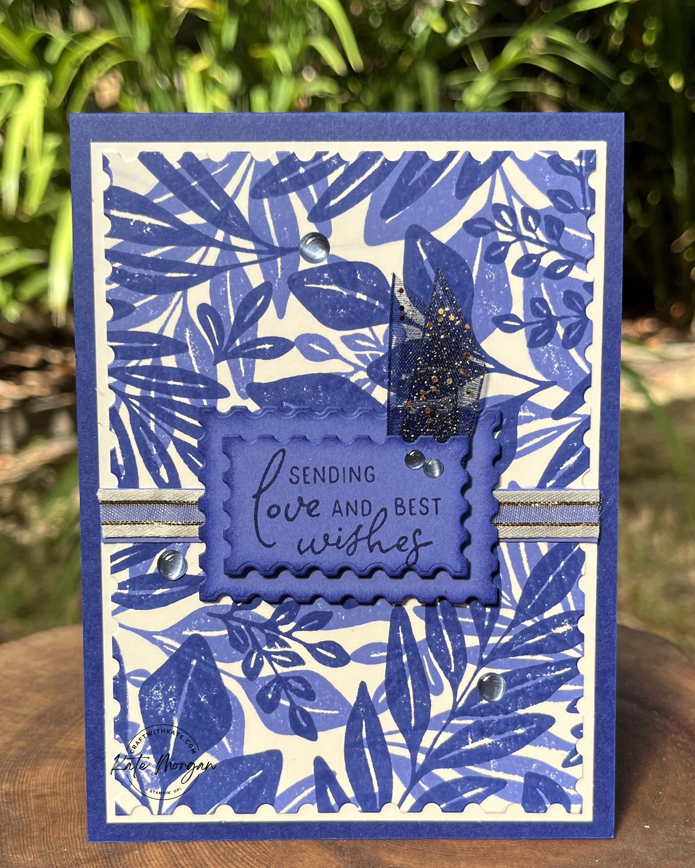 Leaf Collection sneak peek for Starry Sky Colour Creations blog hop by Kate Moegan, Stampin Up Australia 2024.