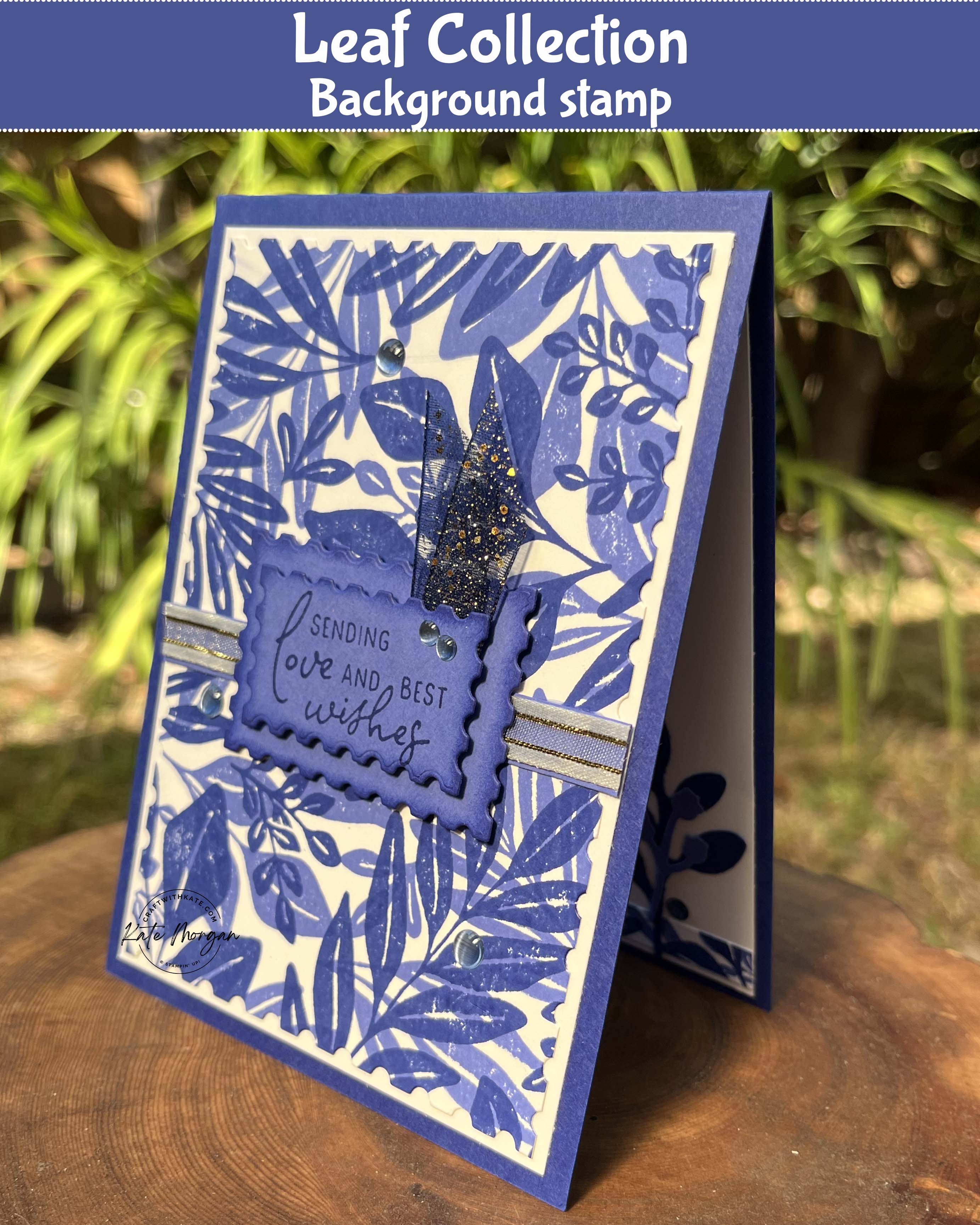 Leaf Collection sneak peek for Starry Sky Colour Creations blog hop by Kate Moegan, Stampin Up Australia 2024